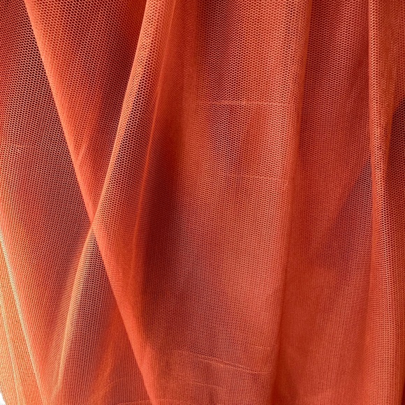 Anthropologie Pink Mauve Felicity Ruffled Tulle Bubble Midi Skirt - Picture 11 of 11